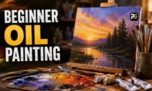 A Complete Guide to Beginner Oil Painting and Finding Your Creative Voice