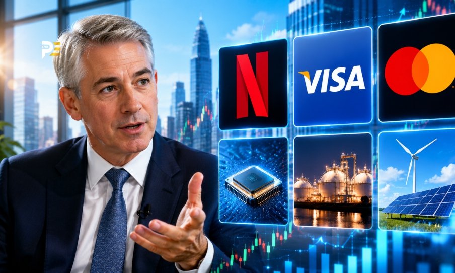 Ackman Reveals Six New Assets, Including Netflix, Visa, And Mastercard and Other