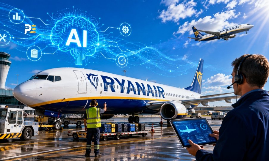Ryanair Increases the Use of AI In Airline Operations and Secures a Five-Year Contract with Google Cloud