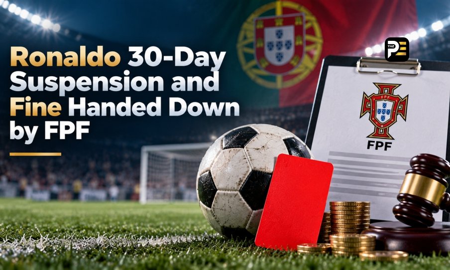 Ronaldo 30-Day Suspension and Fine Handed Down by FPF